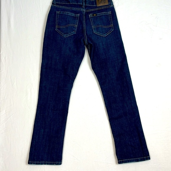 Lee Boy's Jeans Size 14 Dark Wash Slim Fit - Picture 6 of 7